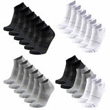 UYN Unisex Sneakersocken, 6er Pack - Everyday Low Cut Socks, Logo, einfarbig