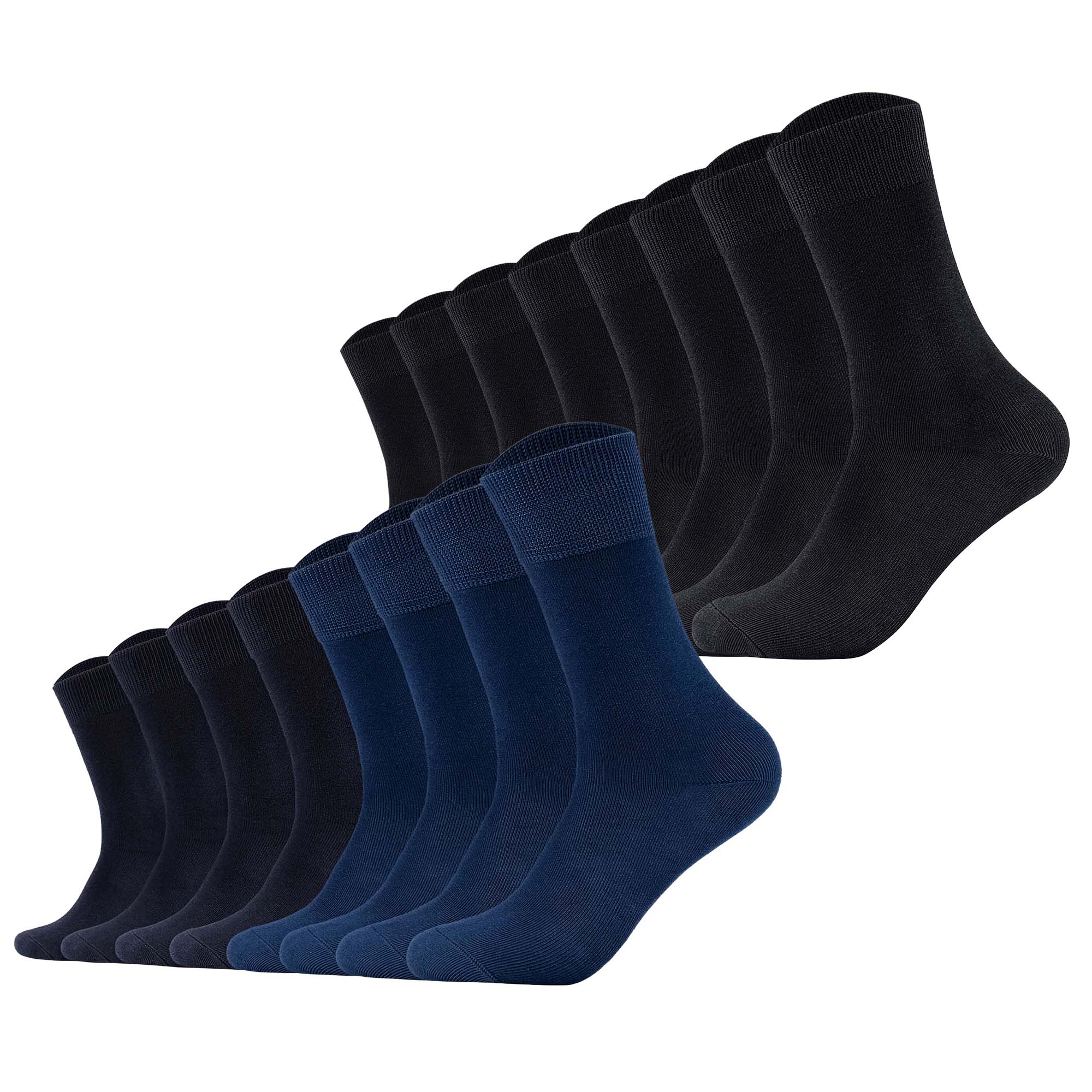 s.Oliver Unisex Socken, 16er Pack - Kurzsocken, einfarbig