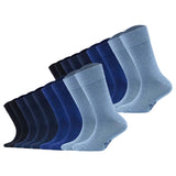 s.Oliver Kinder Socken, 18er Pack - Kurzsocken, einfarbig