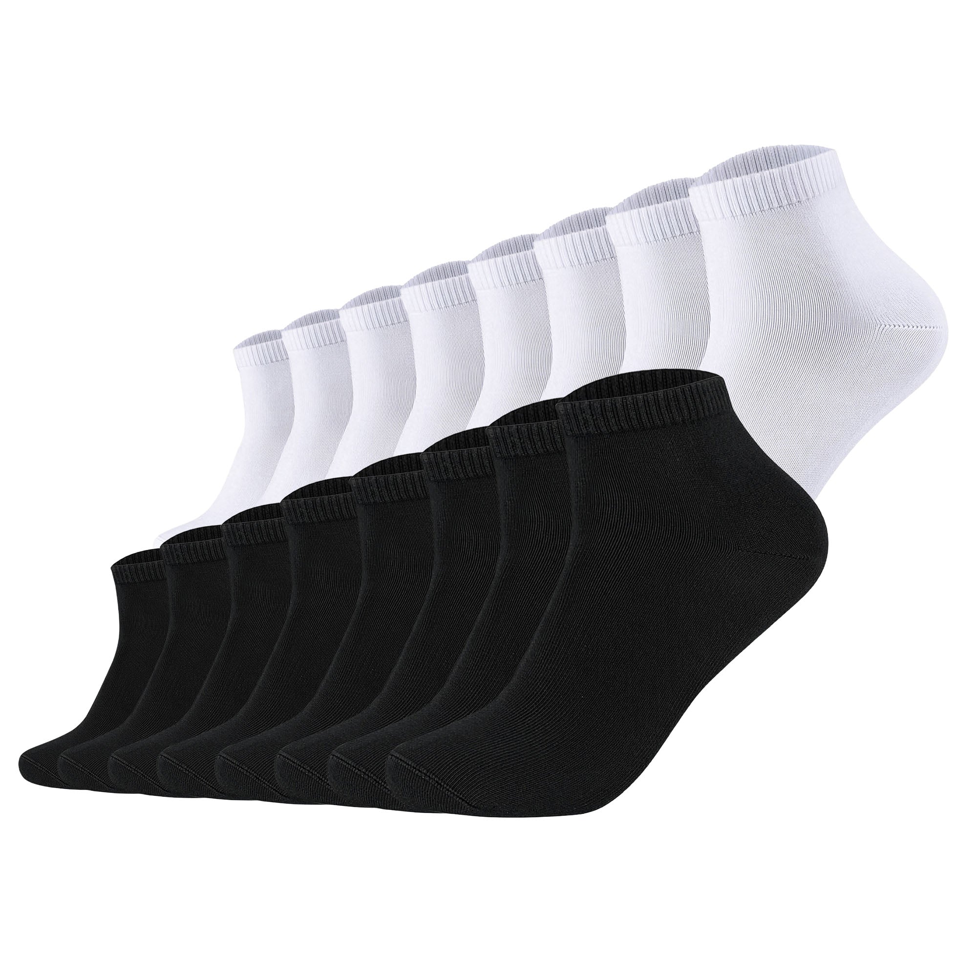 s.Oliver Unisex Socken, 16er Pack - Quarter, einfarbig