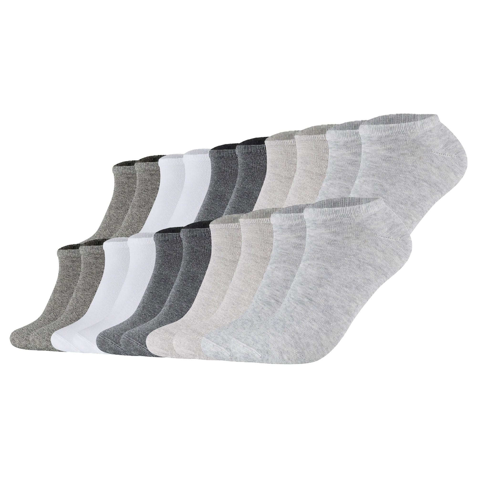 s.Oliver Unisex Socken, 20er Pack - Sneaker, einfarbig