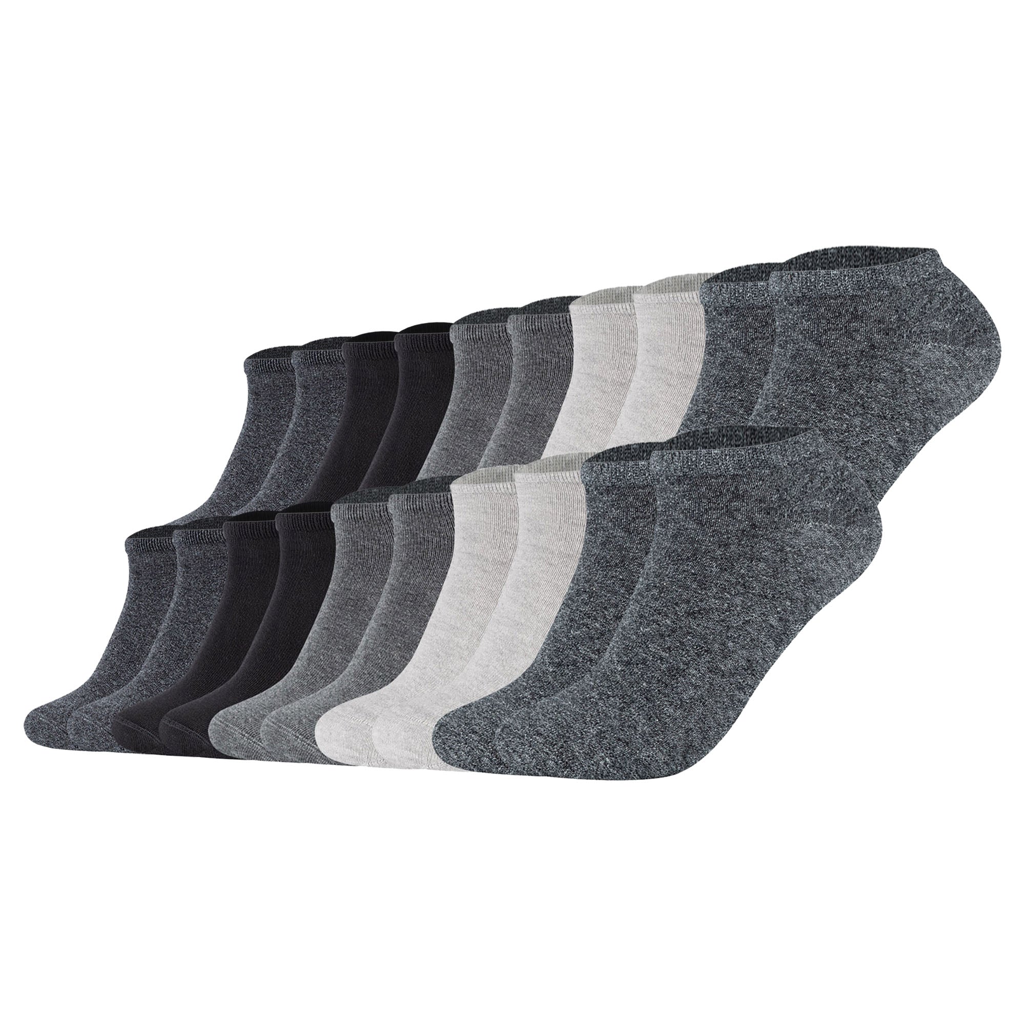 s.Oliver Unisex Socken, 20er Pack - Sneaker, einfarbig