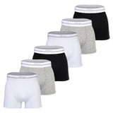 ellesse Herren Boxershorts, 6er Pack - AMBRIA, Trunks, Logobund, einfarbig