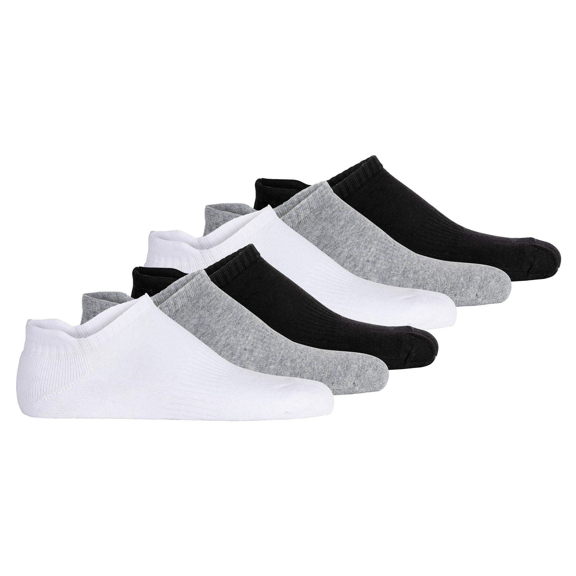 SCOTCH&SODA Herren Sneakersocken, 6er Pack - 1/2 Terry Low Cut, Socken, One Size, einfarbig