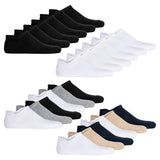 SCOTCH&SODA Men's Terry Low Cut Socks, 6-Pack, One Size, Single-Coloured