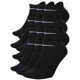 NIKE Unisex 12er Pack Sneaker Sportsocken - Everyday, Lightweight No Show, einfarbig