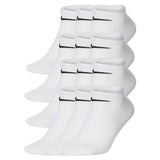 NIKE Unisex 12er Pack Sneaker Sportsocken - Everyday, Lightweight No Show, einfarbig