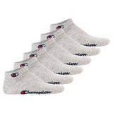 Champion Unisex Socken, 6er Pack - Quarter Socken, Basic, Logo