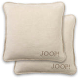 JOOP! Kissenhülle, 2er Pack - UDF Doubleface, 50x50 cm, Logo