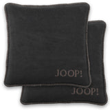 JOOP! Kissenhülle, 2er Pack - UDF Doubleface, 50x50 cm, Logo