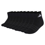 adidas Unisex Quarter Socken, 9er Pack - Thin & Light Sportswear Ankle Socks, Logo, einfarbig