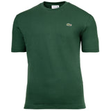 LACOSTE Herren T-Shirt, Rundhals - Classic Fit, Baumwolle, Logo, einfarbig