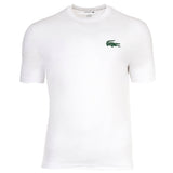 LACOSTE Herren T-Shirt - Loungewear, Rundhals, Logo, Baumwolle, einfarbig