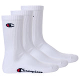Champion Unisex Socken, 3 Paar - Crew Socken Basic