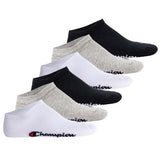 Champion Unisex Sneaker Socken, 6er Pack - Sneaker Socken Basic, Logo