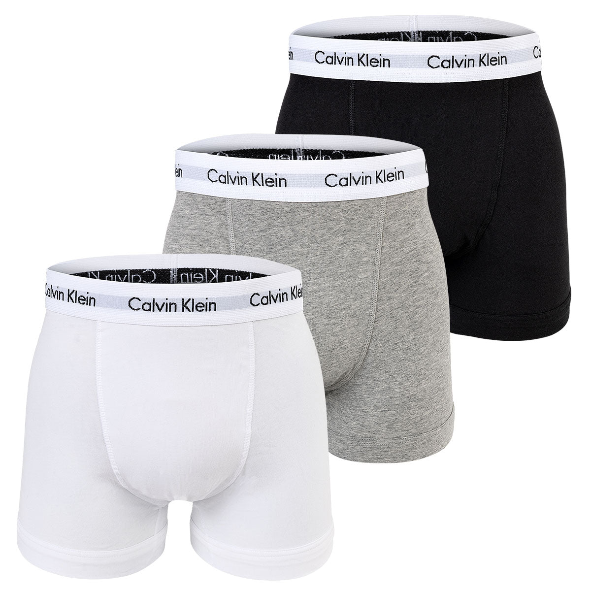 Calvin Klein Men's Boxer Trunks - Boxer Briefs, Cotton Stretch, 3 Pack