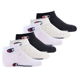 Champion Kinder Socken, 6er Pack - Quarter, Logo, einfarbig