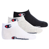 Champion Children's Socks, 3-Pack - Quarter, solid Colour