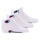 Champion Children's Socks, 3-Pack - Quarter, solid Colour
