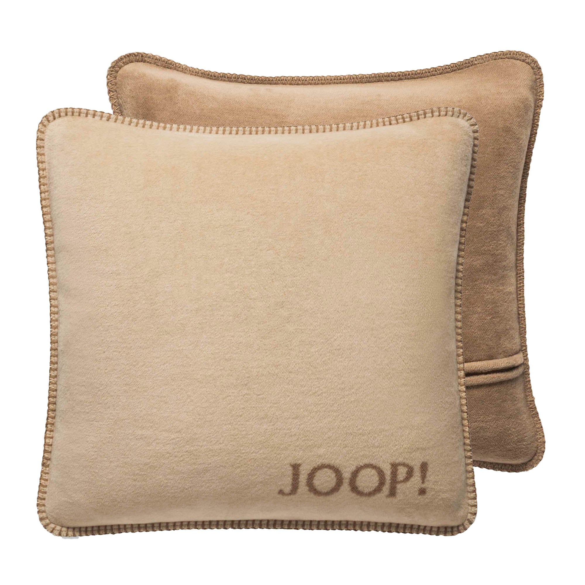 JOOP! Kissenhülle - UDF Doubleface, 50x50 cm, Logo