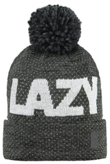 Barts Damen Mütze Woman Lazy Beanie One Size Happy,Lazy - Black, Dark Heather