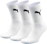 Puma 9 Paar Tennissocken Sport Socken Unisex 7312 3 x 3er Pack - Weiß