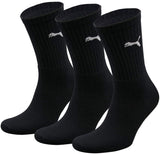 Puma 9 Paar Tennissocken Sport Socken Unisex 7312 3 x 3er Pack - Schwarz