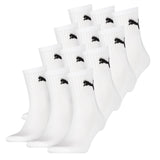 Puma Short Crew Socks 12 PAAR, Frotteesohle, Unisex Sportsocken