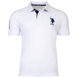 U.S. POLO ASSN. Herren Poloshirt - Kory, Basic, Piquet, Logo, Applikation, Cotton