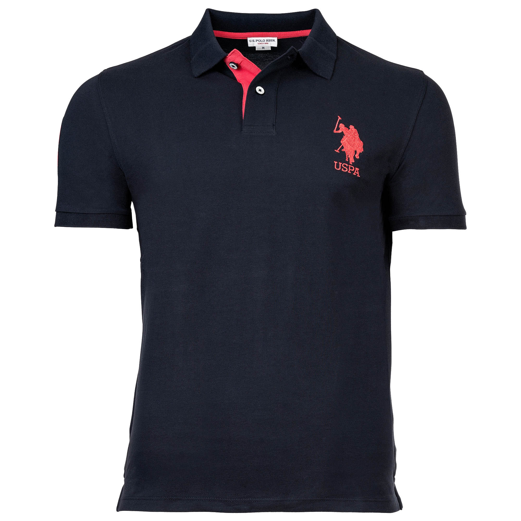 U.S. POLO ASSN. Herren Poloshirt - Kory, Basic, Piquet, Logo, Applikation, Cotton