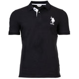 U.S. POLO ASSN. Herren Poloshirt - Kory, Basic, Piquet, Logo, Applikation, Cotton
