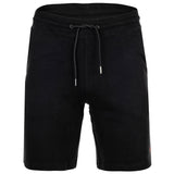 U.S. POLO ASSN. Herren Sweatshort - Diagonal Fleece Carbon Finish, Baumwolle, einfarbig