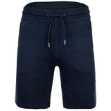 U.S. POLO ASSN. Herren Sweatshort - Diagonal Fleece Carbon Finish, Baumwolle, einfarbig