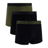UNDER ARMOUR Herren Boxershorts, 3er Pack - Performance Cotton Trunks - Solid 3 in, Stretch, Baumwollmischung