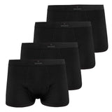 RAGMAN Men's Boxer Shorts, 2-Pack - Underwear, Underpants, Cotton Blend, Logo, solid color