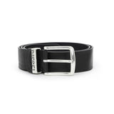 DIESEL Herren Gürtel - B-VISIBLE, Leder, Metall Dornschließe, Logo-Prägung