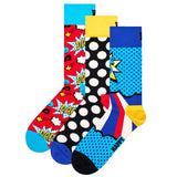 Happy Socks Herren Socken, 3er Pack - Father's Day, Geschenkbox, gemischte Farben