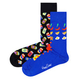 Happy Socks Unisex Socken, 2er Pack - Geschenkbox, Farbmix