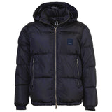 A|X ARMANI EXCHANGE Herren Daunenjacke - Steppjacke mit Kapuze, Reißverschluss, Echte Daunen, Warm Gefüttert