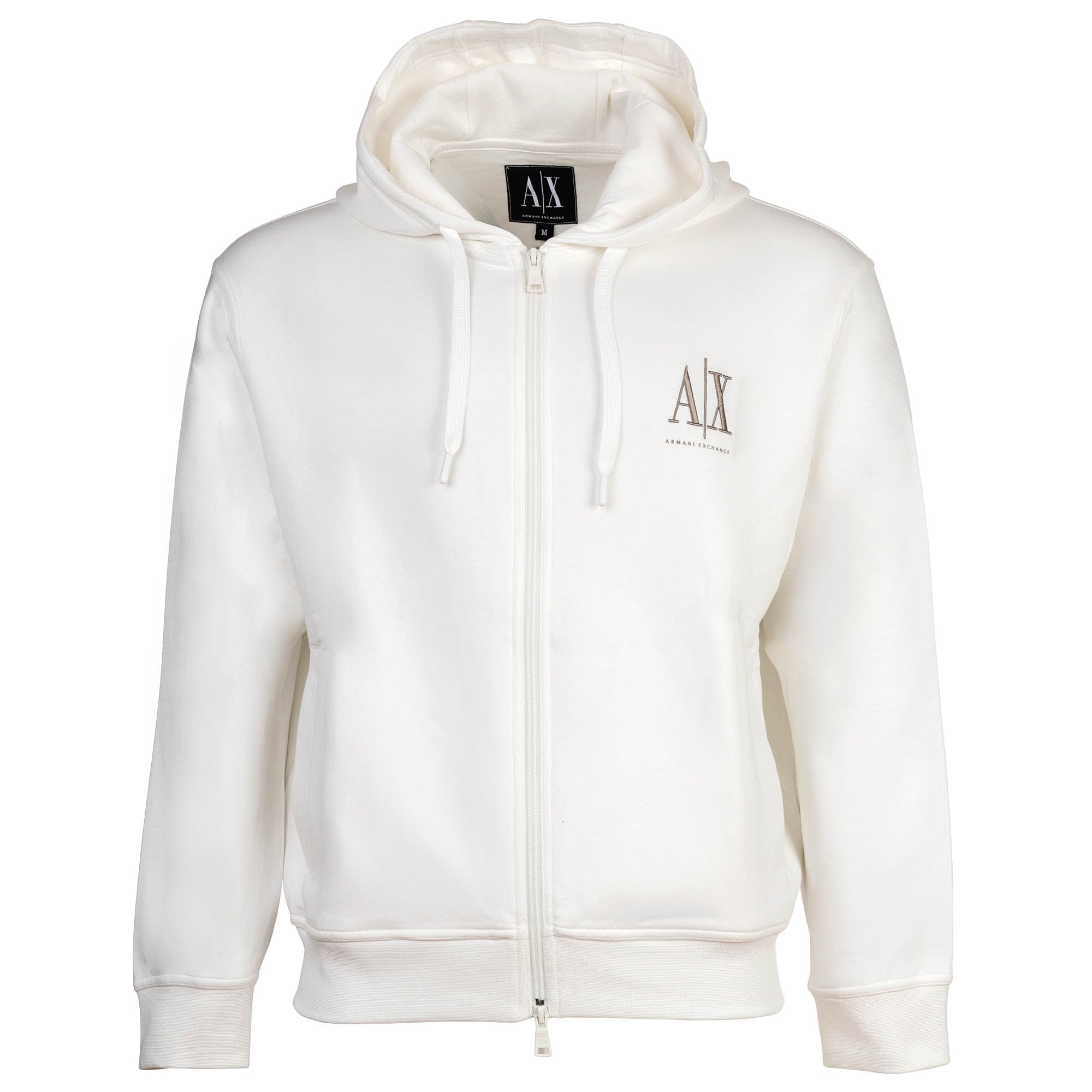 A|X ARMANI EXCHANGE Herren Sweatjacke mit Kapuze - Hoodie Full-Zip, Baumwoll-Mix