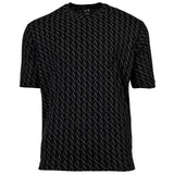 A|X ARMANI EXCHANGE Herren T-Shirt - Rundhals, Allover-Logoprint, Baumwolle
