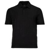 A|X ARMANI EXCHANGE Herren Poloshirt - Knopfleiste, Allover-Jacquard, Baumwolle
