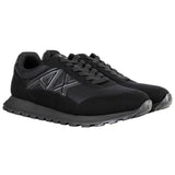 A|X ARMANI EXCHANGE Herren Sneaker - Microsuede, Mesh, Retro, Logo