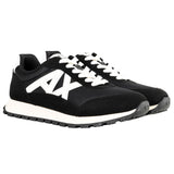 A|X ARMANI EXCHANGE Herren Sneaker - Microsuede, Mesh, Retro, Logo