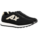 A|X ARMANI EXCHANGE Herren Sneaker - Microsuede, Mesh, Retro, Logo