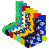 Happy Socks 7er Pack Unisex Socken - Geschenkbox, gemischte Farben