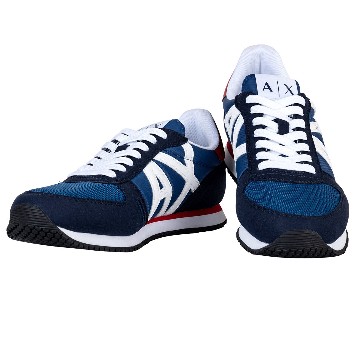 A|X ARMANI EXCHANGE Herren Sneaker Low - Schnür-Schuh, Retro, Logo, 41-46