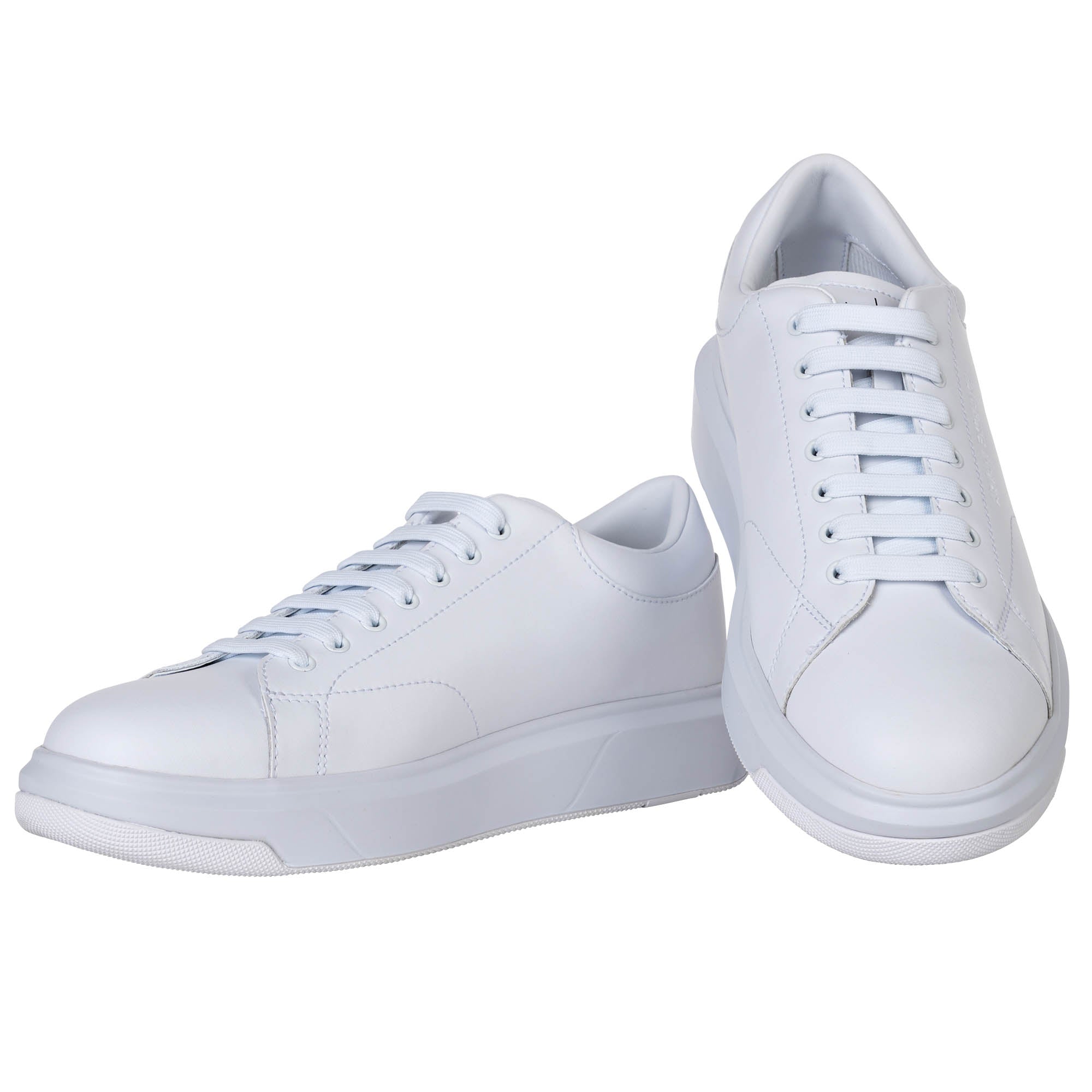 A|X ARMANI EXCHANGE men's sneaker - lace-up shoe, low trainers, logo, leather