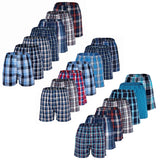 YOURBASICS Jungen Web-Boxershorts, 7er Pack - American Boxer-Shorts, gemustert, Spar-Pack