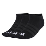 adidas Unisex Sneaker Socken, 3er Pack - Thin & Light Sportswear No-Show Socks, Logo, einfarbig